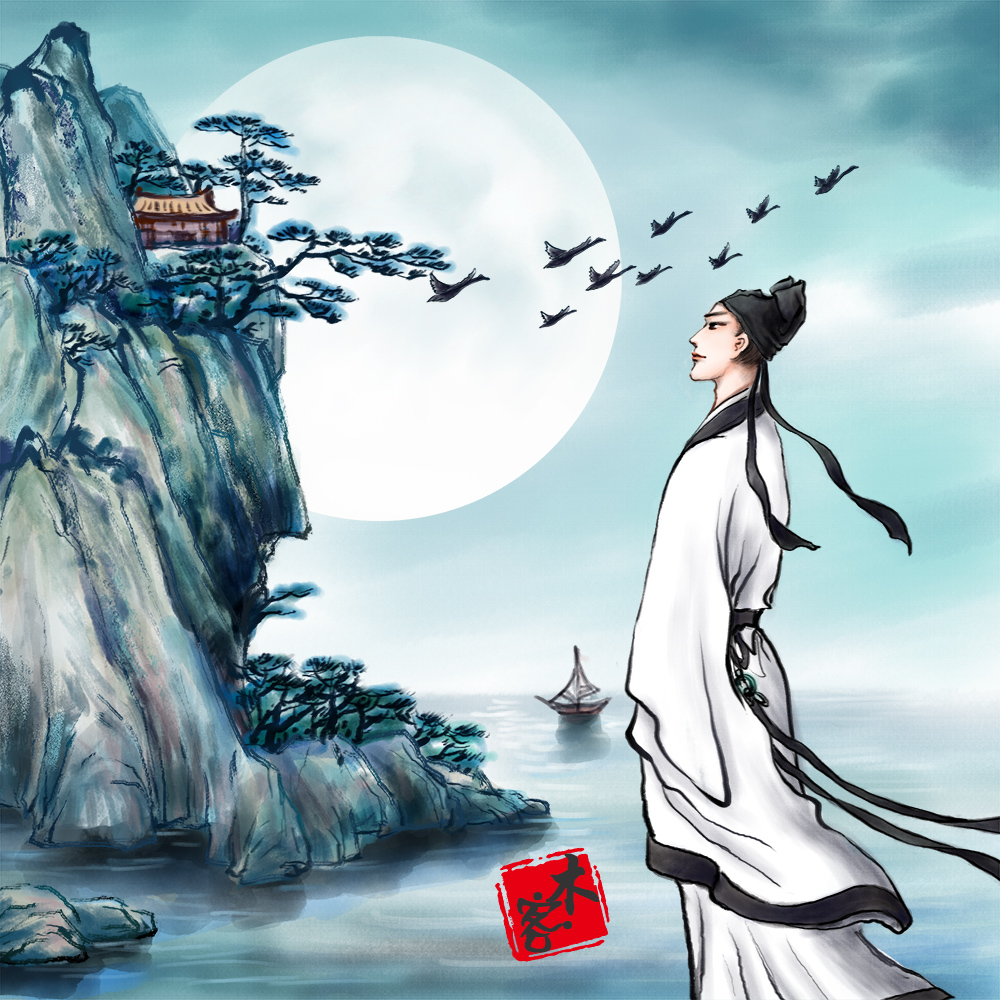 赏灯 中国风 优雅-Changan lantern